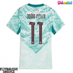 Portugalsko Joao Felix #11 Dámské Venkovní Dres MS 2026 Krátký Rukáv